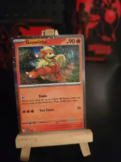 Pokemon Card Growlithe #24 Promo Holo Cosmos English - Image 1
