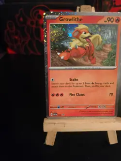 Pokemon Card Growlithe #24 Promo Holo Cosmos English - Image 5