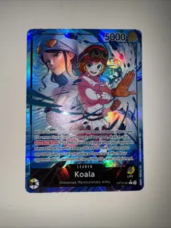 OP12-081 Koala Alt Art Leader AA One Piece Card Game TCG CCG English - Image 1