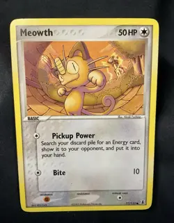 Meowth - 77/113 - Common - EX Delta Species - Pokemon Card - Image 1