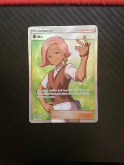 Llima 146/149 Full Art Holo Rare Pokemon Sun Moon Base Set Trading Card Game NM - Image 1