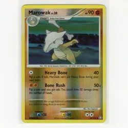 Pokemon TCG Marowak 63/146 DPP Legends Awakened Reverse Holo Card EN-LP 2008 - Image 1