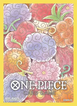 Devil Fruits ONE PIECE Card Game Oﬃcial Card Sleeves 4 New Authentic - Image 3