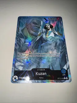 OP12-040 Kuzan Alt Art Leader AA One Piece Card Game TCG CCG English - Image 4