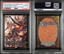 MTG Tyrant of Two Flames Japan Showcase Foil PSA10 Magic Gathering Card - Image 3