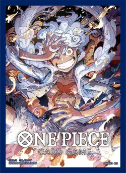 Monkey D. Luffy ONE PIECE Card Game Oﬃcial Card Sleeves 4 New Sealed Authentic - Image 3