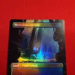 Borderless Foil MTG Karloff Estate English Blueberry Cocoa Card - Image 2