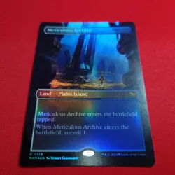 Borderless Foil MTG Karloff Estate English Blueberry Cocoa Card - Image 3