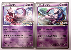Pokemon Card Mewtwo 202/XY-P 176/XY-P Battle Festa Promo 2 Set Japanese - Image 1