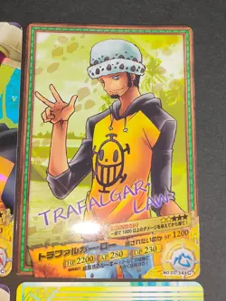 Trafalgar Law 02-33 UC Japanese One Piece AR Carddass Card 03-43 Lot eb101 - Image 3