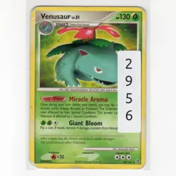 Pokemon TCG Venusaur 020/132 DPP Secret Wonders Regular Rare Card EN-HP 2007 - Image 3