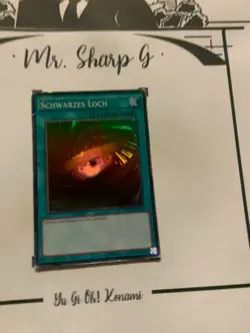 SCHWARZES LOCH - YS15-DEY12 DEUTSCH Yu-Gi-Oh! CARD SUPER RARE HOLO KONAMI - Image 2