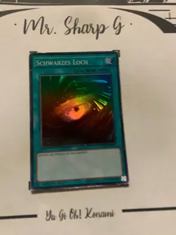 SCHWARZES LOCH - YS15-DEY12 DEUTSCH Yu-Gi-Oh! CARD SUPER RARE HOLO KONAMI - Image 3