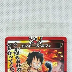 One Piece Kizuna Boost Card Battle Promo Sealed Luffy PJ-04-06 Bandai 2015 Japan - Image 5