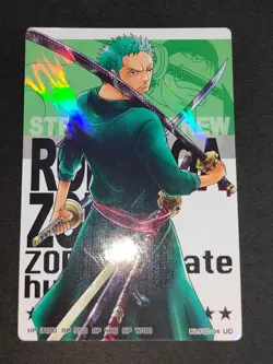 One Piece AR Carddass Roronoa Zoro R 02-04 card Japanese lot F02-03 04 eb101 - Image 4