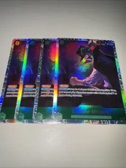 OP12-030 Dracule Mihawk SR X4 Playset One Piece Card Game TCG CCG English - Image 4