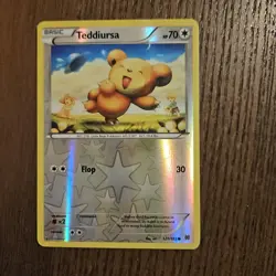 Teddiursa 121/162 Pokemon Card XY - BREAKthrough Common Reverse Holo 2015 NM - Image 1
