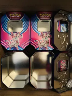 Lot Of 10 Pokemon Sylveon Empty Tins -Collectors Tin - No Cards - Image 4