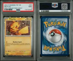 PSA 9 MINT Pikachu 051/162 COSMOS HOLO Collector Chest PROMO Pokemon Card - Image 3