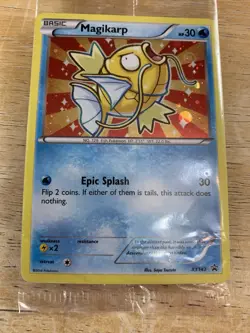Pokemon TCG Shiny Magikarp Black Star Promo Card XY143 Sealed - Image 3