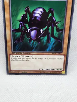 Yu-Gi-Oh! Speed Duel Big Insect Common SS03-ENB03 1st Edition Earth Card - Image 3