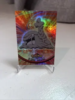 Topps Muk #89 Blue Logo Silver Holo Pokemon Card Series 2 NM Condition - Image 1