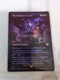 MTG - The Darkness Crystal - Borderless Foil - Final Fantasy Universes Beyond - Image 2