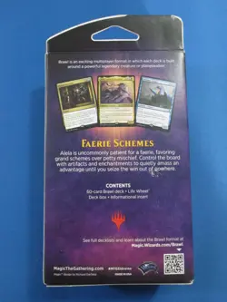 Magic the Gathering Faerie Schemes Brawl Deck 60 cards Sealed x1 - Image 2