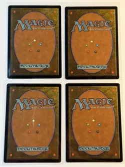 MTG Unglued 4x Plains - FULL ART - LP - Image 2