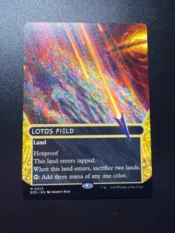 MTG #0023 Lotus Field Edge of Eternities Land - Image 1