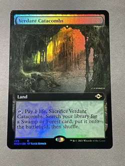 Verdant Catacombs (Extended Art) (Foil) #479 MTG Modern Horizons 2 MH2 NM - Image 1