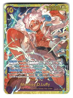 Monkey D Luffy OP05-119 SEC Awakening of the New Era One Piece Card - Image 1