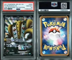 PSA 10 Regigigas EX 055/052 Hail Blizzard 1st Edition Full Art Japanese Pokemon - Image 1