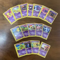 Set it 17 Gengar Esper Type e Series Pokemon TCG Vintage Nintendo Bandai Japan - Image 2