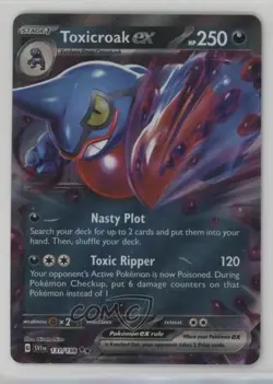 Toxicroak ex Pokemon SV01: Scarlet & Violet #131 1j0f - Image 1