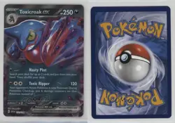 Toxicroak ex Pokemon SV01: Scarlet & Violet #131 1j0f - Image 3