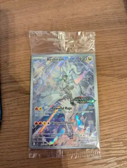 Pokemon TCG Reshiram Card N's Journey Together Stamped Promo, Sealed - Image 1