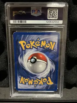 1999 POKEMON BASE SET II UNLIMITED #1 ALAKAZAM-HOLO PSA 4 - Image 2