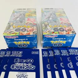Pokemon Card Game Sword & Shield Pokemon GO s10b 2 Box & Promo 1 0 Pack New - Image 2