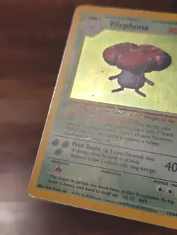 Vileplume 15/64 Jungle 1st Edition Holo Rare MP! (1999) WOTC Pokemon Card - Image 3