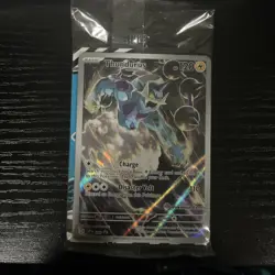 Sealed Pokemon Center Stamped Black Bolt Thundurus SV209 Black Star Promo - Image 1