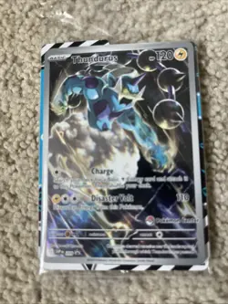 Sealed Pokemon Center Stamped Black Bolt Thundurus SV209 Black Star Promo - Image 1