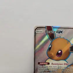 Pokemon TCG Eevee GX SM242 Full Art Holo Rare Promo S&M Black Star Promo Card NM - Image 2