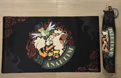 2025 Pokemon World Championships Rockabilly Arcanine Playmat Anaheim Worlds - Image 1