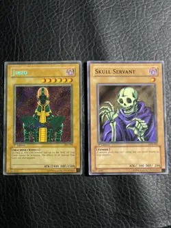 Yugioh Jinzo PSV-000 1st Edition Secret Rare Faded Misprint - Image 2