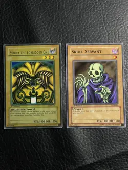 Yugioh Exodia The Forbidden One LOB-124 1st Ed North American Wavy Faded - Image 3