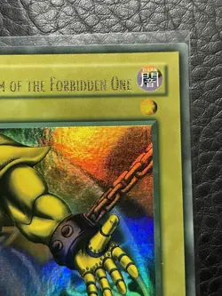 Yugioh Left Arm Of The Forbidden One LOB-123 1st Ed North American Wavy Faded - Image 5