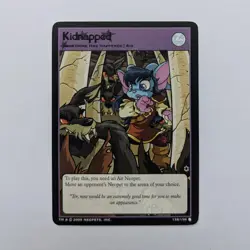 Kidnapped NM Neopets TCG Card Darkest Faerie 132/150 - Image 1