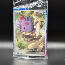 N's Zorua SVP189 Journey Together Sealed Promo Pokemon Trading Card Game - Image 1