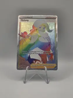 Pokemon TCG Melony 218/198 Chilling Reign Secret Rainbow Rare Card NM/Mint - Image 1